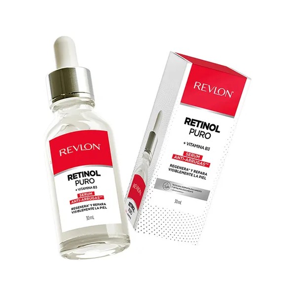 Serum Facial Retinol Puro Revlon +vitamina B3 +colageno 30ml