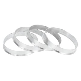 INFINAUTO Hub Centric Rings, 56.1mm ID to 57.1mm OD Vehicle Wheel Hubrings Aluminum Alloy, 4 Pcs