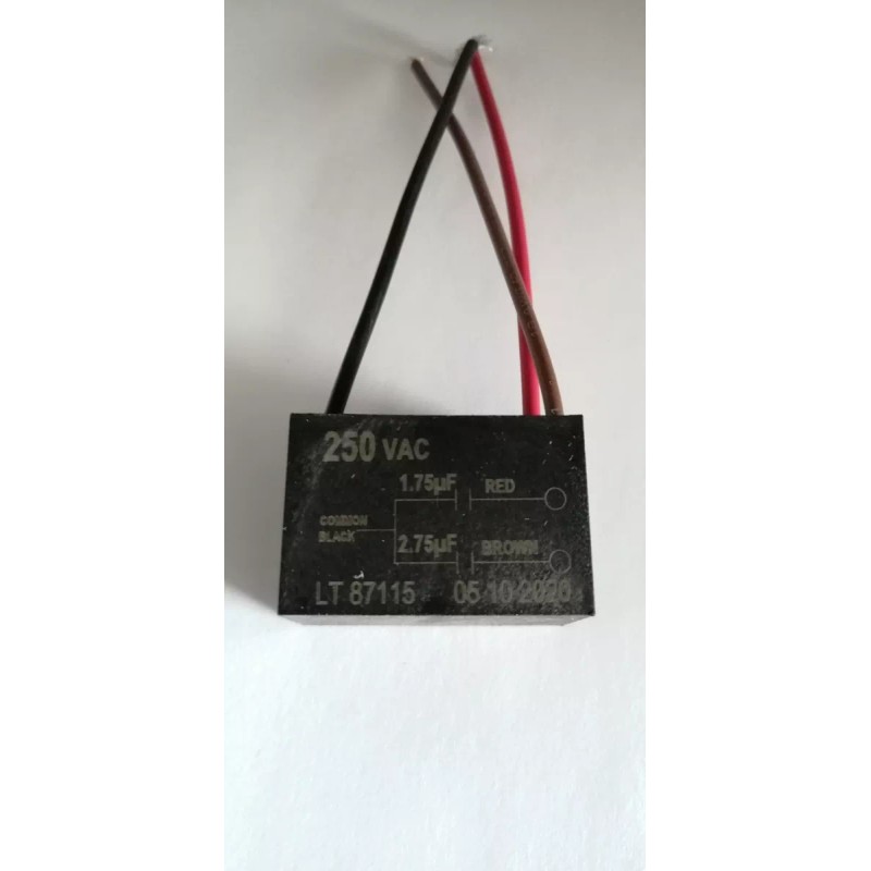 Razan Capacitor Doble 1.75uf+2.75uf 250vac Ventilador De Techo.