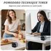 Rotating Pomodoro Timer 5,10,30, 60 Minutes Preset,Desk Productivity Flip Timer,