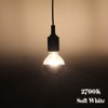 4W G45 Edison LED Bulb Gold Tipped Half Chrome LED