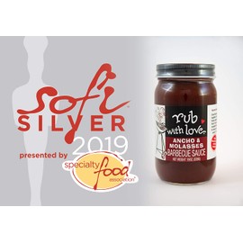 Rub with Love Ancho and Molasses Barbecue Sauce by Tom Douglas, 2019 Sofi Award Winner, 19 Ounce