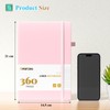 Smarpau Notebook A5, Hardcover Lined Journal with 360 Pages, 100
