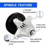 618-06978 Spindle Assembly Replace Cub-Cadet/MTD/Troy Bilt 918-06978 Compatible with Troy-Bilt