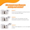 Neodymium Magnets Extra Strong 12 x 3 mm Aperture 4