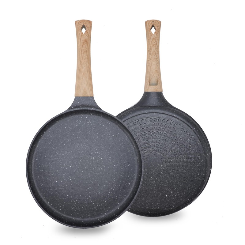 MEKOTRIN Crepe Pan 20 cm, Non-Stick Pan, Omlette Pancake Pan,