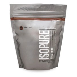 Suplemento en polvo Isopure Low Carb proteína sabor dutch chocolate en sachet de 454g