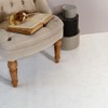 Kabegamiya Honpo Cushioned Flooring Sheet, White Marble, Bianco Carrara, 35.8