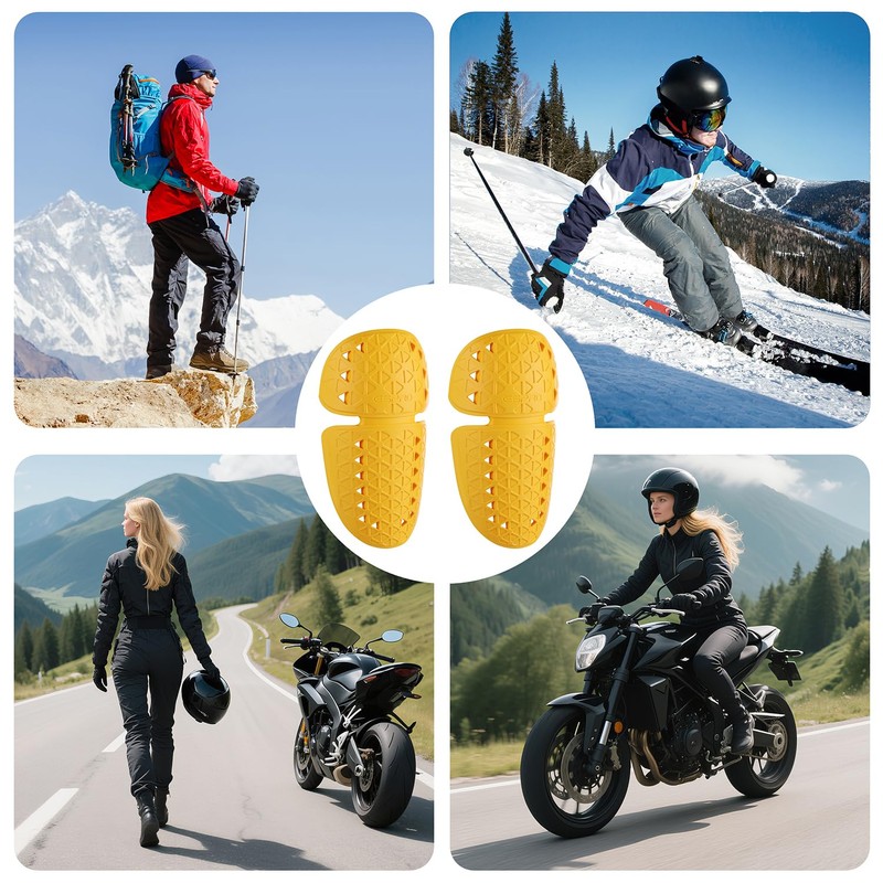 Surlim Motorcycle Armor Insert Pads CE Level 2 Motorcycle Protector