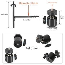 BLAZEVIDEO 4 Pack Game & Trail Camera Tree Mount Holder, Hunting Accessory Deer Camera Wall Stand and Tree Mount Holder Waterproof