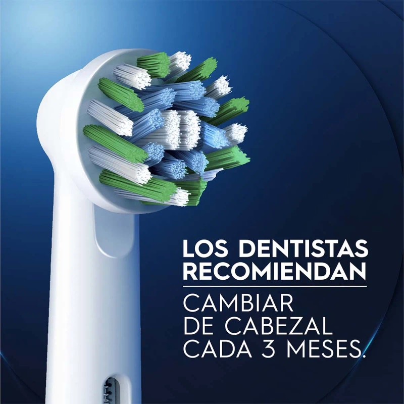 Cabezal Redondo Repuesto Cepillo Eléctrico Oral Precision Clean Unidades
