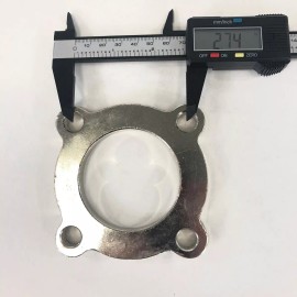 Unbranded 4 Bolt Flange for GT35 GT3576 GT3582 Turbo, Made of Mild Steel