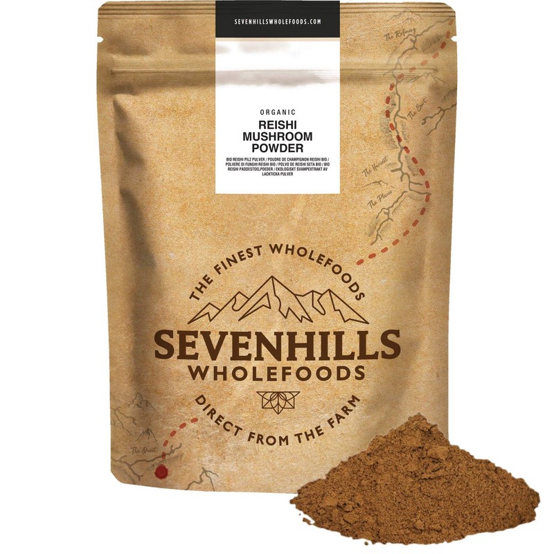 Sevenills Wholefoods Organic Reishi Mushroom Powder 500g