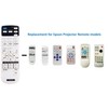 Projector Remote Control Compatible with Epson Projector, Home Cinema, Powerlite,