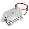 Bonsicoky DC 6V 1.5A Electromagnetic Solenoid Lock, Mini Slim Electric