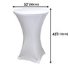 Trimming Shop Cocktail Spandex Table Cloth Dry Bar 80cm x