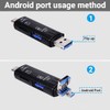 USB Micro SD Card Adapter, Seminer 5-in-1 USB C/Micro/USB 2.0