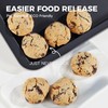 HONGBAKE Nonstick Cookie Sheets, Baking Sheet for Oven with Wider