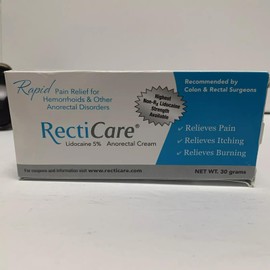 RectiCare Anorectal Cream, 30 Grams (Pack of 4) by Recticare