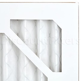 AIRx ALLERGY 20x20x1 MERV 11 Pleated Air Filter - Made in the USA - Box of 6, White