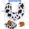 Glittme Guinea Pig Bed 2 Pack Rabbit Bed U-Shaped Bunny