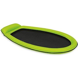 Intex Mesh Mat - Inflatable Water Hammock - 178 x 94 cm - Assorted Colours (Green, 178 x 94 cm)