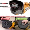 Yakamoz 5/8"-11 Grinder Nut, Self-Locking Quick Release Fast Locking Nut