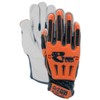 MAGID T-REX Windstorm ANSI A4 TRX744 Impact Glove, 6 Pairs,
