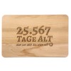 Bread Board with Saying for the 70th Birthday - Tage