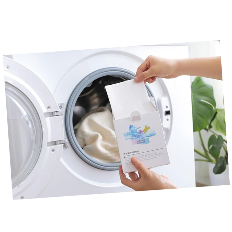 NOLITOY Laundry Absorption Sheets 72 Sheets/Proof Washing Paper 3 Pack