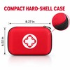 15-Piece First Aid Kit with Hard Shell EVA Case –