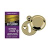 Stormguard Keyhole Cover Escutcheon Covered Plate Draught Excluder Lock Cover