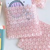 Packaging Bags Bubble Bags Pink Heart Shaped Protective Bubble Bags