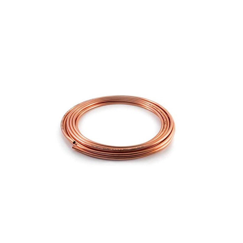 Copper Tube Pipe Coiled Flexible Microbore for Water/Gas/Plumbing & DIY