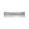 Xfort MailPlate Pro 12" Letterplate Satin Chrome, Premium Draught Proof