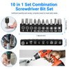 Flexible Drill Bit Extension Set 19pcs, Hex Shank 105°Right Angle