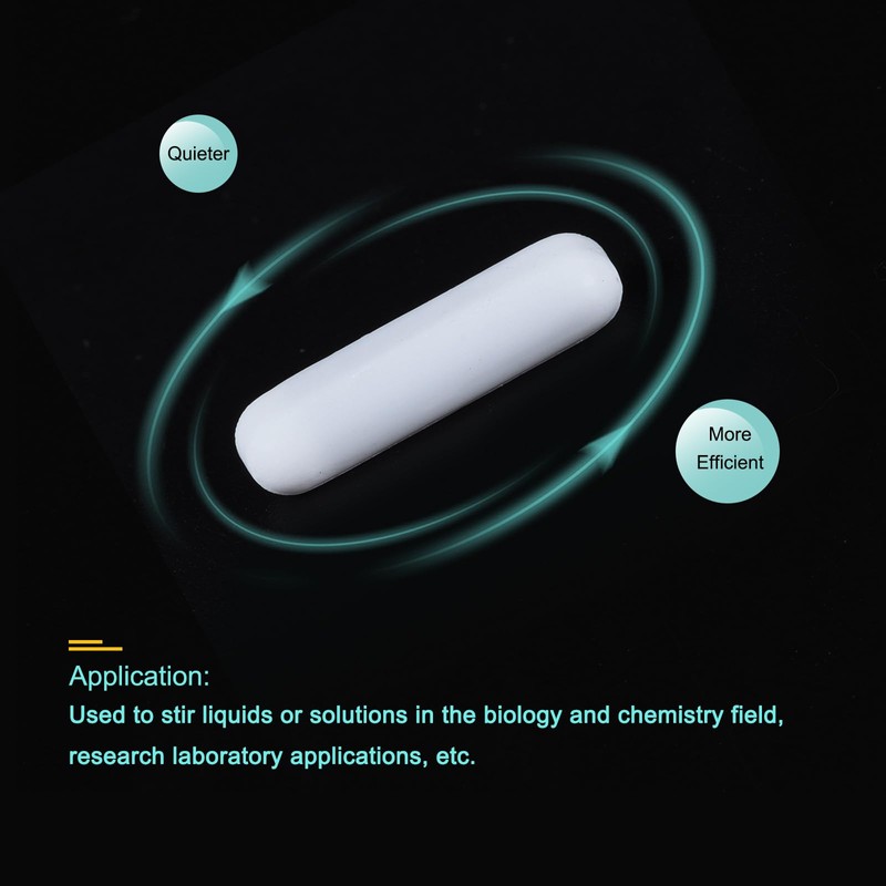 sourcing map Magnetic Stirrer Mixer 30 mm (1.18 Inches) x