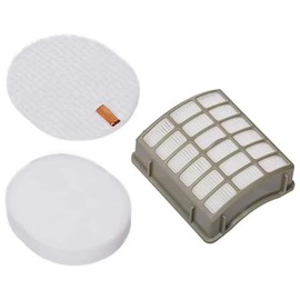 ZXBTidyh Filters Replacement for Shark Navigator Professional NV60, NV70, NV70 26, NV71, NV80, NV85, NV80 26, NVC80C, NV90, NV90 26, NV95, UV420, NV510 31 Vacuums. Part # XFF80 & XHF80