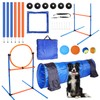 MelkTemn Dog Agility Training Equipment Set Outdoor Indoor, Tire Jump