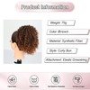 DEYNGS Short Kinky Curly Ponytail Extension for Black Women, 10