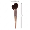 Shobido Cosmetics Hall SPV71578 Contrast Brush for Shading and Highlighting,