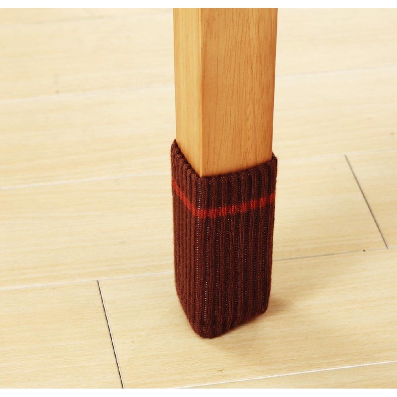 sumairukizzu Scratch-Resistant Chair Leg Cover Brown AIC – 01 
