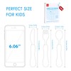 Lehoo Castle 6 Pieces Toddler Utensils, Kids Silverware for 2