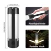 Topabol Solar Camping Lantern,Foldable USB Rechargeable LED Outdoor Camping Light