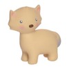 Tikiri 8594301 Natural Rubber Rattle in Gift Box, Fox, Bath