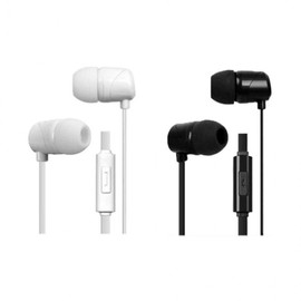 iriver BHC-200 Wired In-Ear Earphones with Hands-Free Calling White
