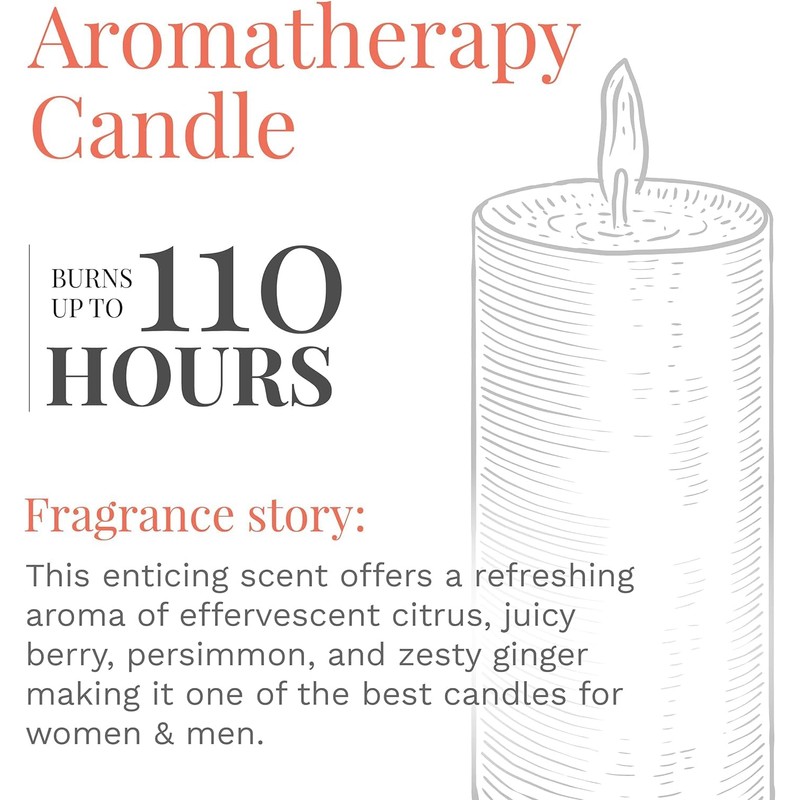 Candle-lite Scented Candles, Fresh Lavender Breeze Fragrance, One 18 oz.