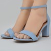 Over the Toe Strap Ankle Wrap Strap Heel Open Toe