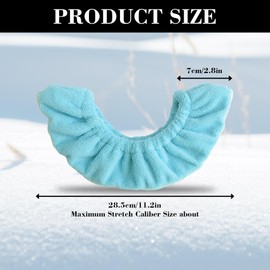 CUNTAUK Ice Skate Protectors, Ice Skate Blade Covers, Sports Blade Protectors for Hockey Skates, Figure Skates and Ice Skates (Green, Small)