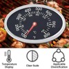 Grill Temperature Gauge, Heat Indicator Thermometer, BBQ Lid Replacement Part